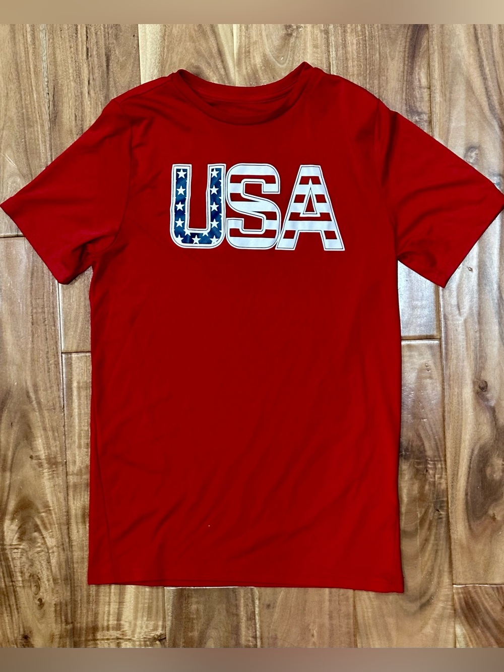 Red USA Graphic T-Shirt